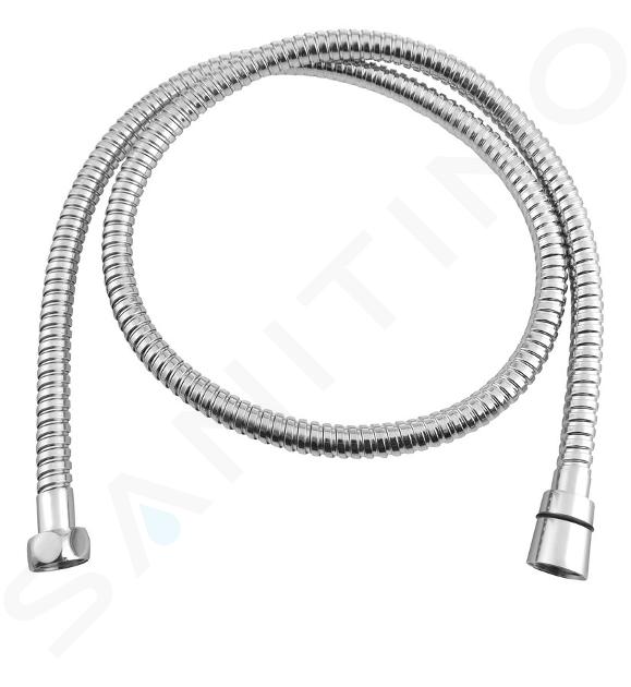 Sapho Powerflex - Flexible de douche tressé, 1200 mm, chrome FLEX120