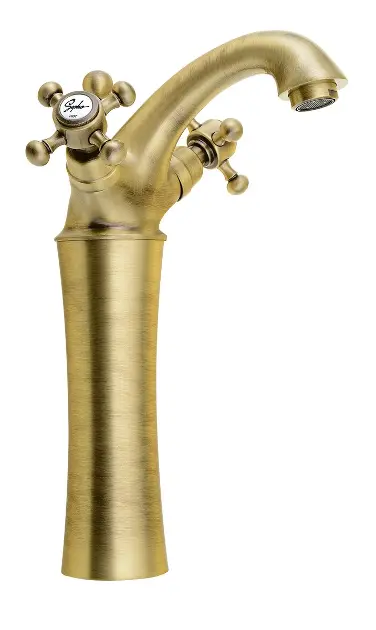 Sapho Reitano Rubinetteria Antea - Смесител за умивалник Antea с извод, височина 25 см, бронз 3176L