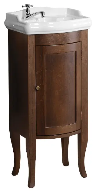 Sapho Retro - Håndvaskskab 37x85x29 cm, bøg 1640