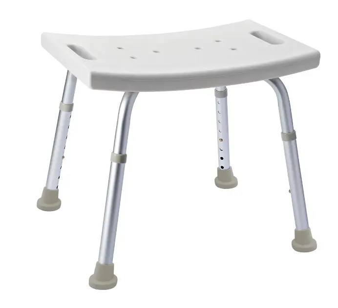 Sapho Ridder Bathroom accessories - Adjustable bath stool, white A00601101
