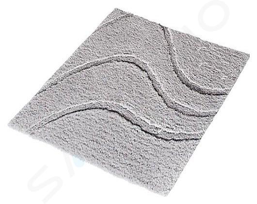 Sapho Ridder La Ola - Alfombrilla de baño, 550x500 mm, antideslizante, gris 729807