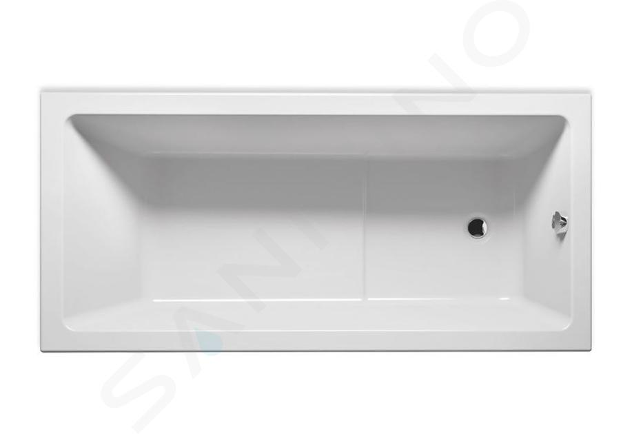 RIHO Lusso - Vasca da bagno 170x80 cm, bianco B006001005