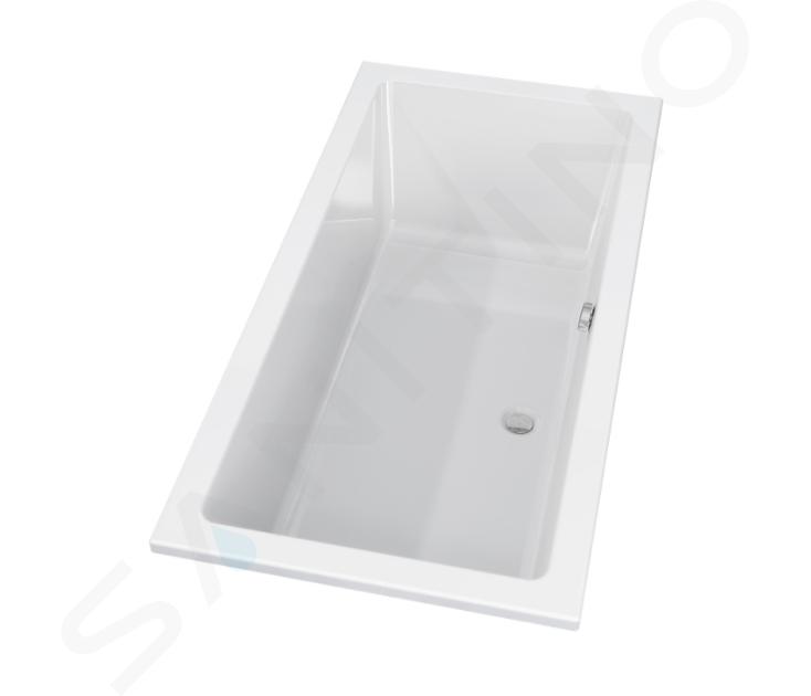 RIHO Lusso - Vasca da bagno 170x75 cm, bianco B007001005