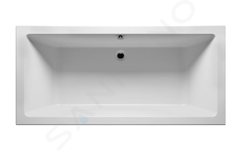 RIHO Lugo - Vasca da bagno 170x75 cm, bianco B132001005