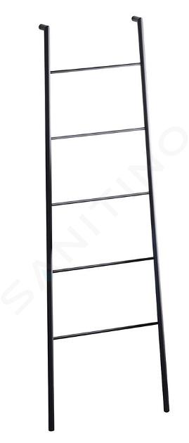 Sapho Sega - Handdroger 55x170x7 cm, mat zwart SE104