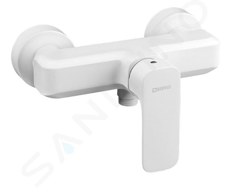 Sapho Spy - Miscelatore doccia, bianco opaco PY11/14