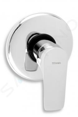 Novaservis Titania Nice - Batéria pod omietku s telesom, chróm 97050,0