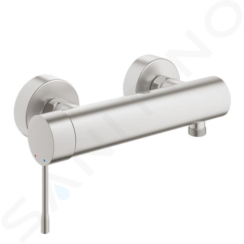 Grohe Essence - Miscelatore doccia monocomando, supersteel 33636DC1