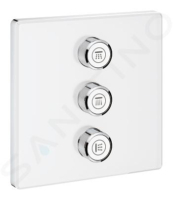 Grohe Grohtherm SmartControl - Unterputzventil für 3 Verbraucher, Moon White 29158LS0