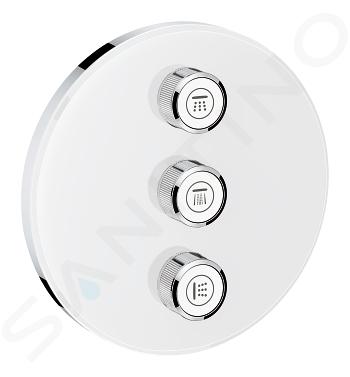 Grohe Grohtherm SmartControl - Ventil empotrado para 3 dispositivos, blanco luna 29152LS0