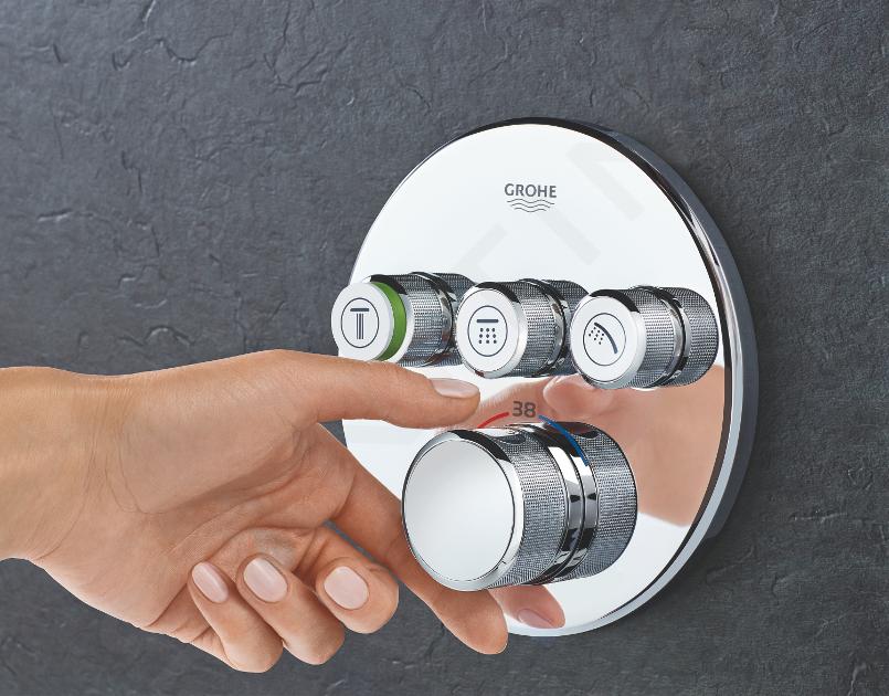 Sistema empotrado Grohe Rápido T termostato universal. En stock