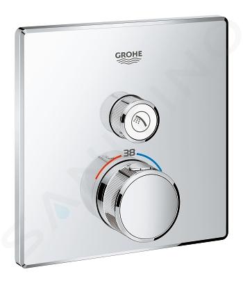 Grohe Grohtherm SmartControl - Termostatická sprchová batéria pod omietku s 1 ventilom, chróm 29123000