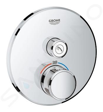 Grohe Grohtherm SmartControl - Miscelatore doccia termostatico ad incasso a via singola, cromato 29118000