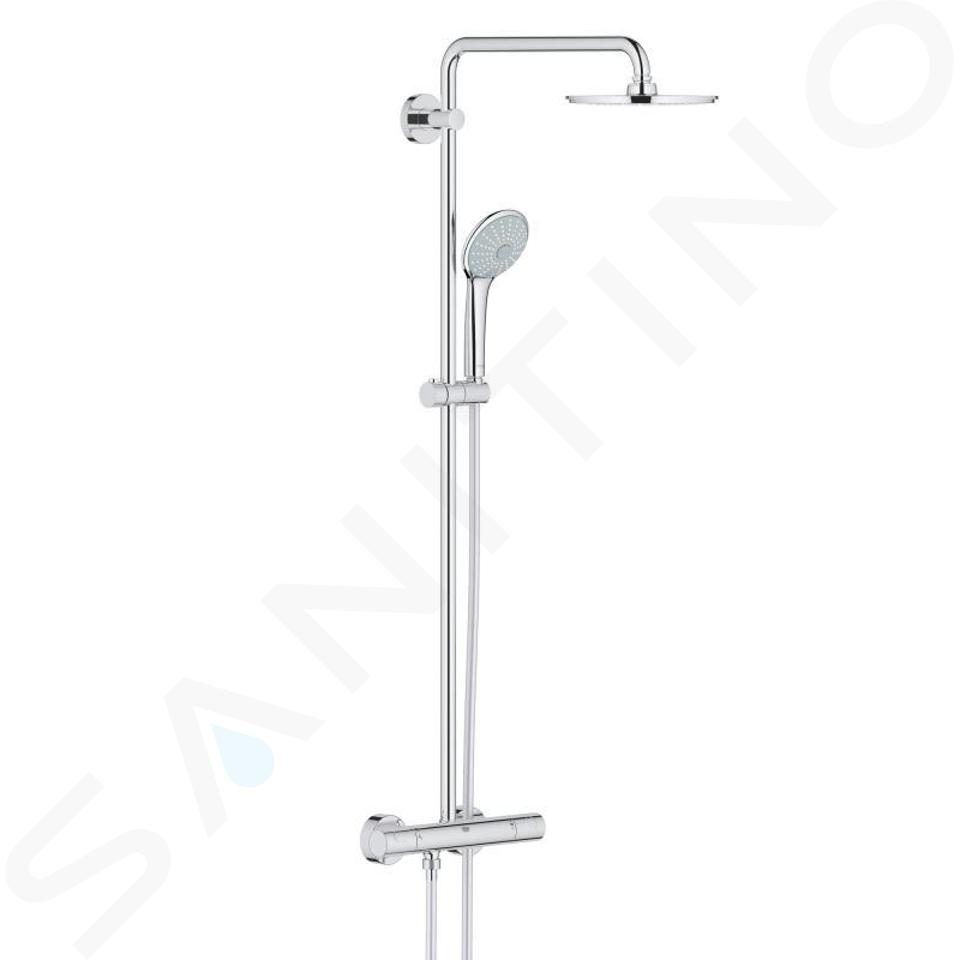 Grohe Euphoria - Sprchový set System XXL s termostatom, 210 mm, chróm 27964000