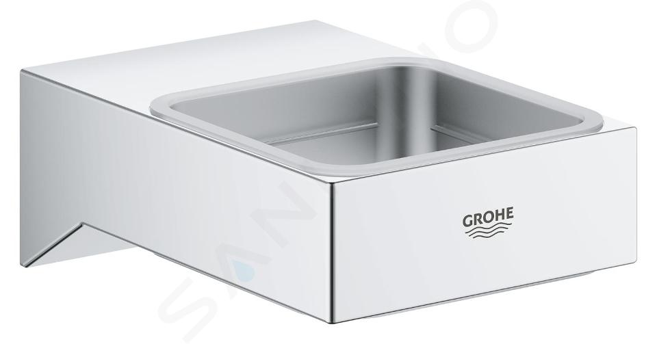 Grohe Selection Cube - Soporte de vaso/jabonera, cromo 40865000