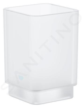 Grohe Selection Cube - Bicchiere, bianco satinato daVinci 40783000