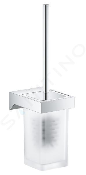 Grohe Selection Cube - Set de curățare a toaletei, crom 40857000