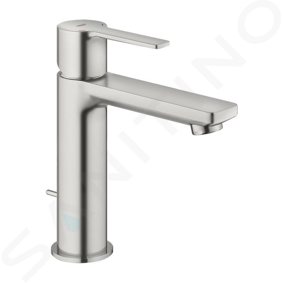 Grohe Lineare - Grifo monomando de lavabo S, supersteel 32114DC1