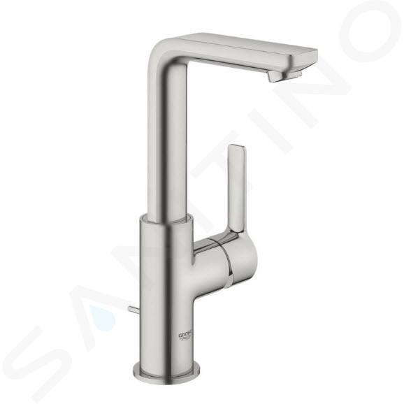 Grohe Lineare - Umývadlová batéria s výpusťou, supersteel 23296DC1