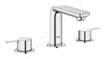 Grohe Lineare - Trzyotworowa bateria umywalkowa M, chrom 20304001