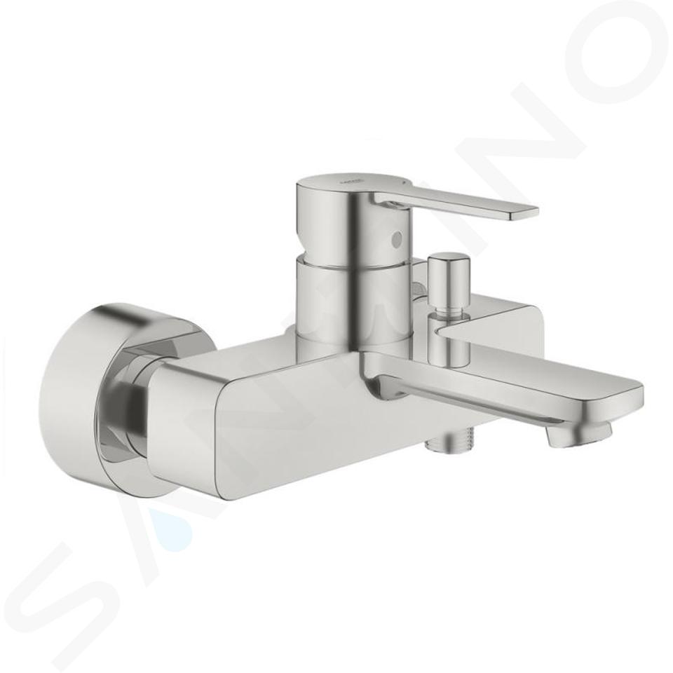 Grohe Lineare - Badewanne Einhebelmischer, SuperSteel 33849DC1