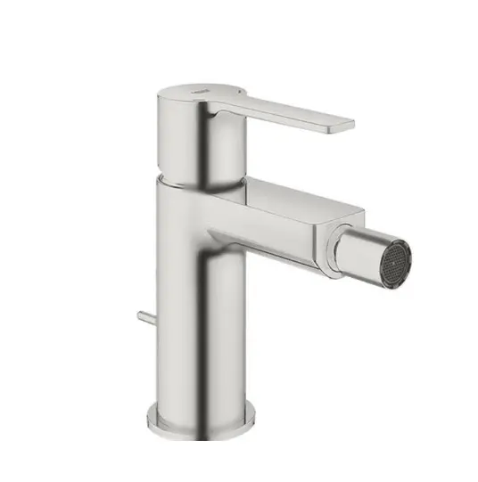 Grohe Lineare - Bidetová batéria s výpustom, supersteel 33848DC1