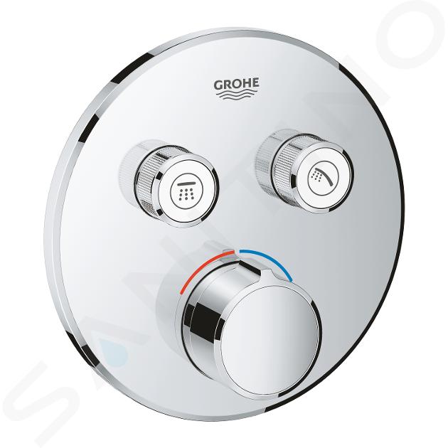 Grohe SmartControl - Batéria pod omietku, 2 výstupy, chróm 29145000