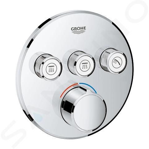 Grohe SmartControl - Inbouw mengkraan met 3 knoppen voor een bediening, chroom 29146000