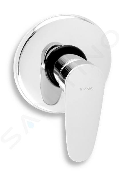 Novaservis Titania Smart - Batéria pod omietku s telesom, chróm 98050,0