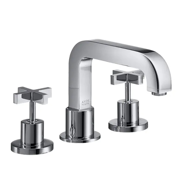 Levně Axor Citterio - Tříotvorová vanová baterie, chrom 39436000