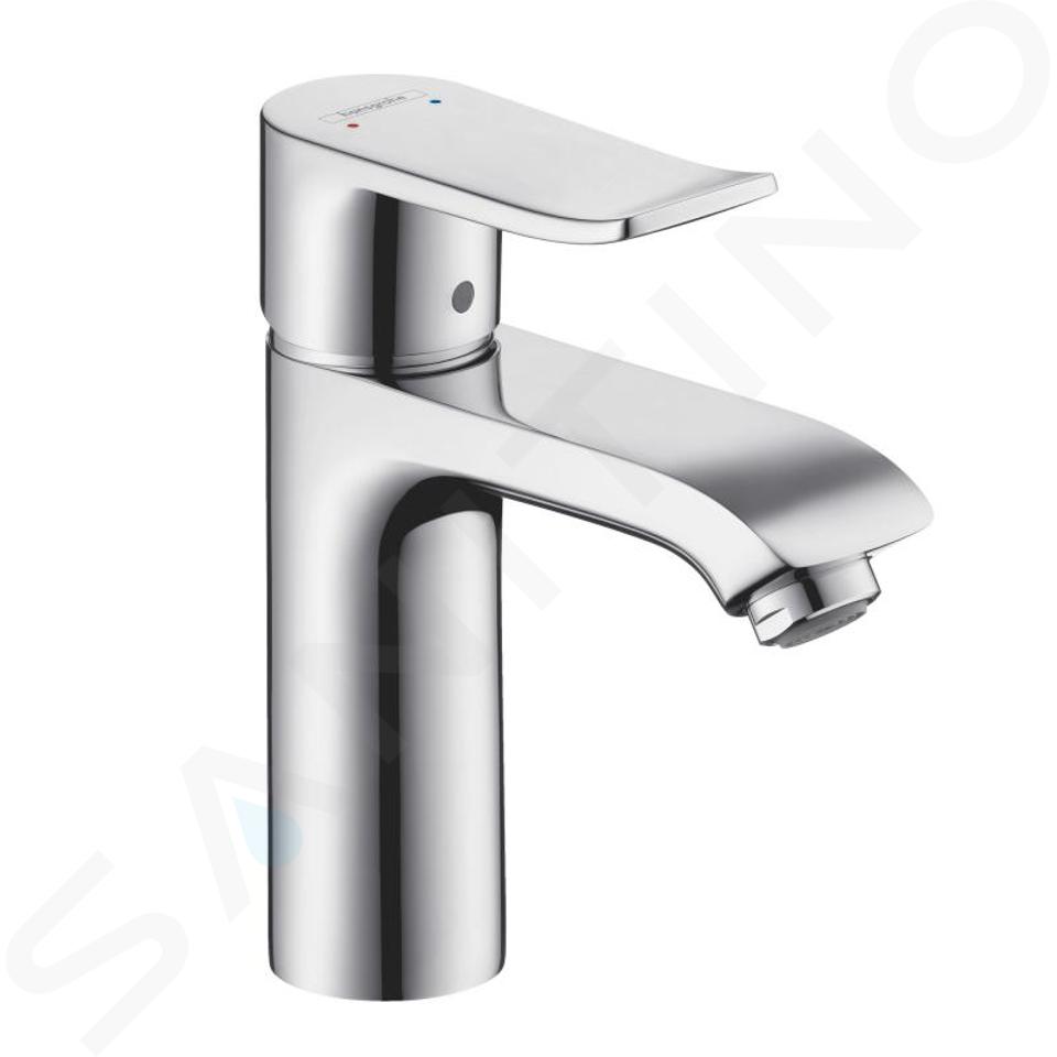 Hansgrohe Metris New - Miscelatore monocomando 110 per lavabo, cromato 31084000