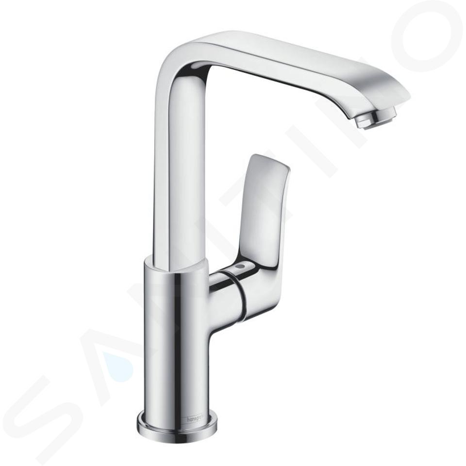 Hansgrohe Metris New - Wastafelkraan 230 met waste, chroom 31087000