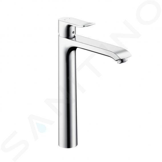 Hansgrohe Metris New - Grifo monomando de lavabo 260 mm, con desagüe, cromo 31082000