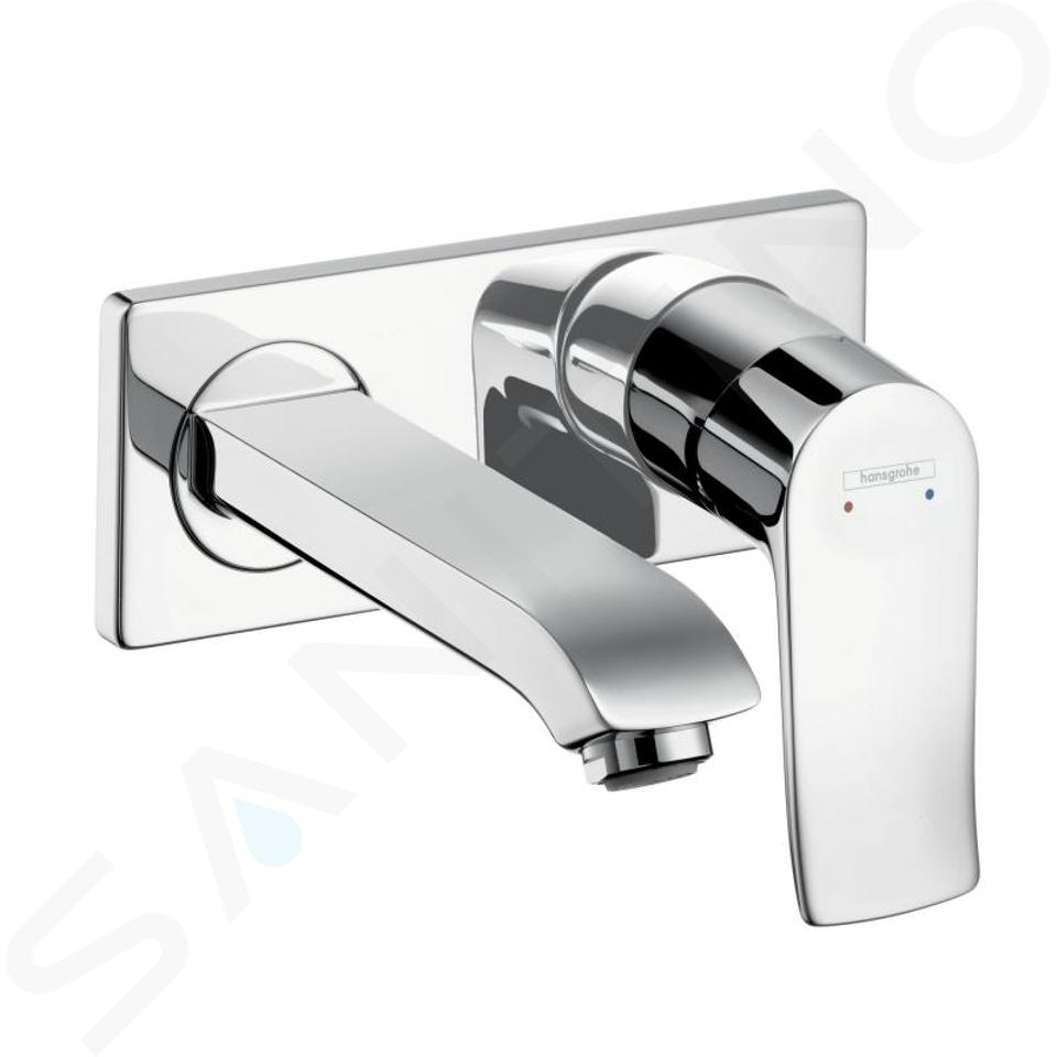 Hansgrohe Metris New - Inbouw wastafelkraan,  chroom 31085000