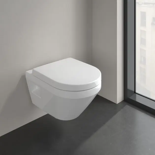 Villeroy & Boch Architectura - Wall-hung toilet, DirectFlush ...