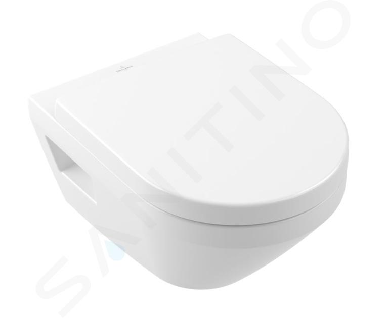 Villeroy & Boch Architectura - Hangend toilet met zitting SoftClosing, TwistFlush, alpinewit 5684CL01