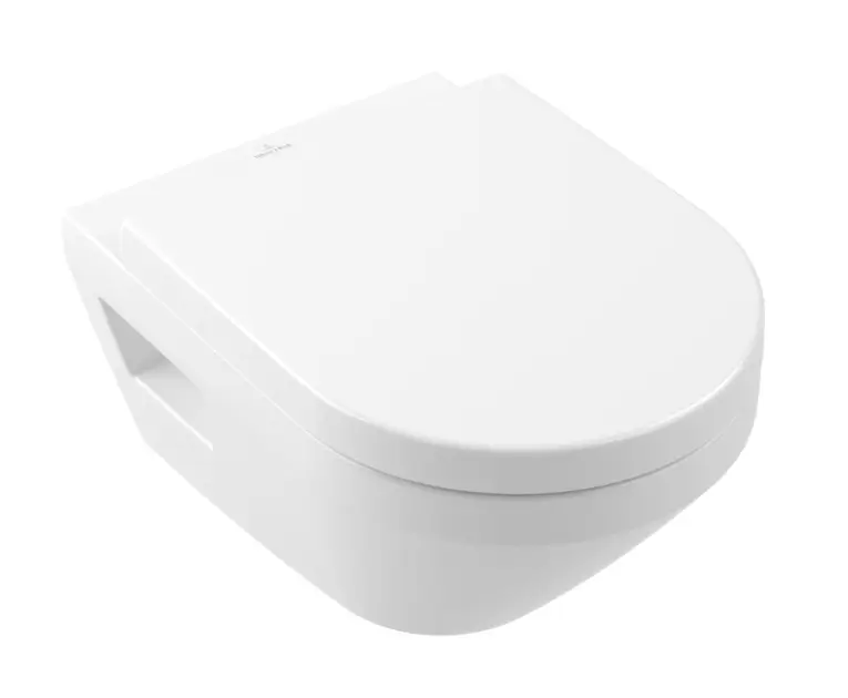 Villeroy & Boch Architectura - Závesné WC s doskou SoftClosing, TwistFlush, CeramicPlus, alpská biela 5684CLR1
