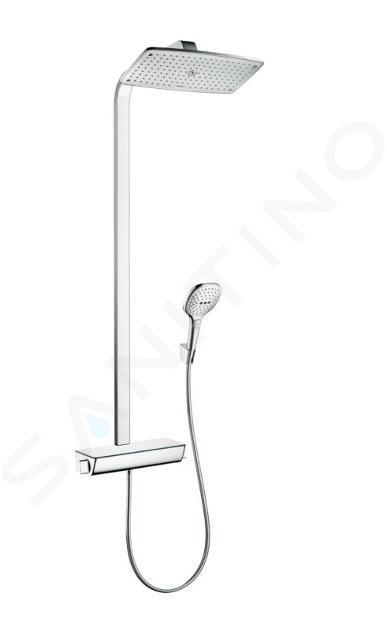 Hansgrohe Raindance Select E - Duschsäule mit Thermostatbatterie 360 mm, verchromt 27112000