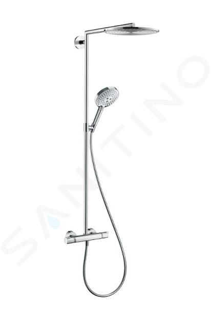 Hansgrohe Raindance S - Set de douche avec thermostat, 30 cm, chrome 27114000