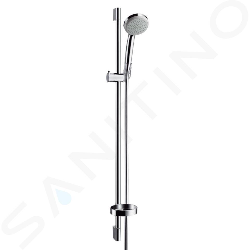 Hansgrohe Croma 100 - Zestaw prysznicowy Mono, 1 strumień, chrom 27724000