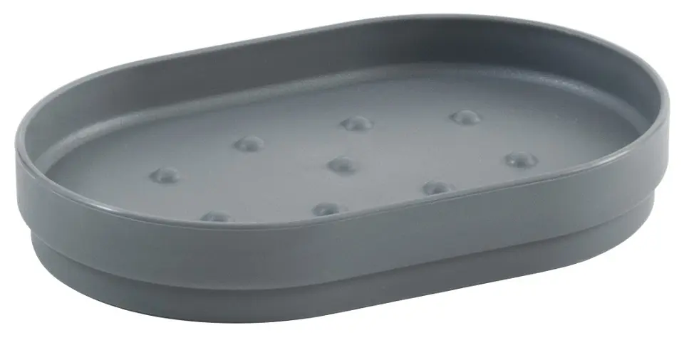 Sapho Gedy Sharon - Seifenschale zum Aufstellen, grau SH1108