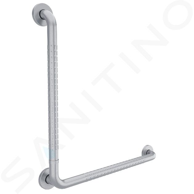 Nimco Asistent - Maniglione ricurvo 68x68 cm, acciaio inox opaco BML 906060-10