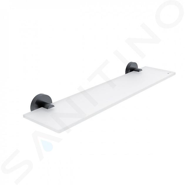 Nimco Unix - Planchet, lengte 50 cm, matglas/matzwart UNC 13091B-50-90