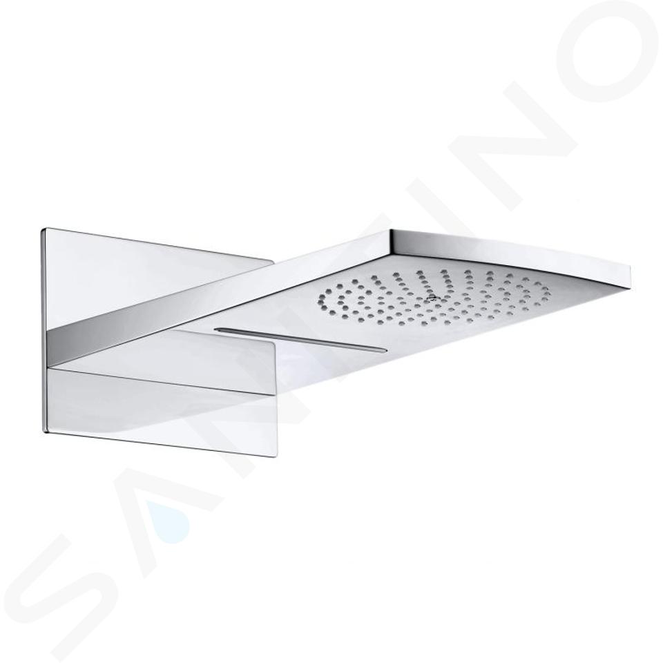 Hansgrohe Raindance E - Soffione doccia a pioggia 300 Air a getto singolo,  erogazione a soffitto, cromato 26250000