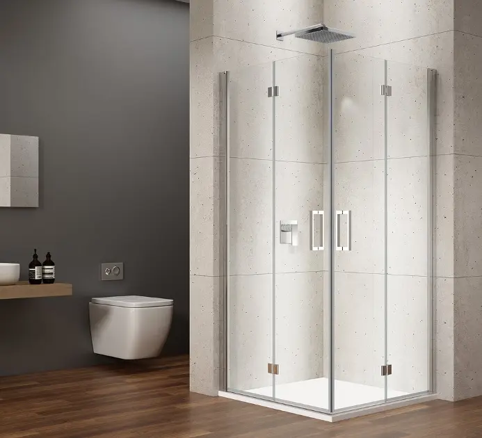 Gelco Loro - Douchecabine 80x80 cm, helder glas/chroom GN4780-01