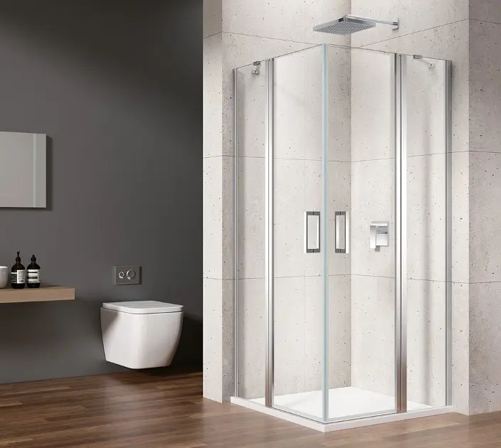 E-shop Gelco Loro - Sprchový kút 100x100 cm, číre sklo/chróm GN4810-01