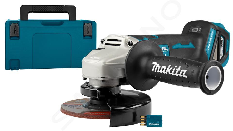 Makita Outillage - Meuleuse d'angle sans fil 18V 125 mm, sans batterie ni chargeur DGA518ZJU