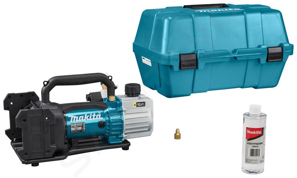 Makita Utensili - Pompa per vuoto a batteria 18V, senza batteria e caricabatterie DVP181ZK