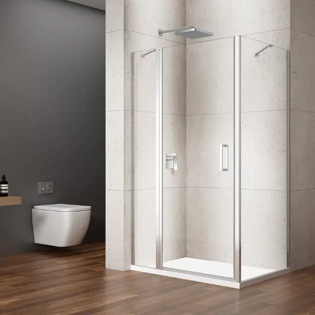 Gelco Loro - Душ кабина 100x80 см, прозрачно стъкло/хром GN4610-03