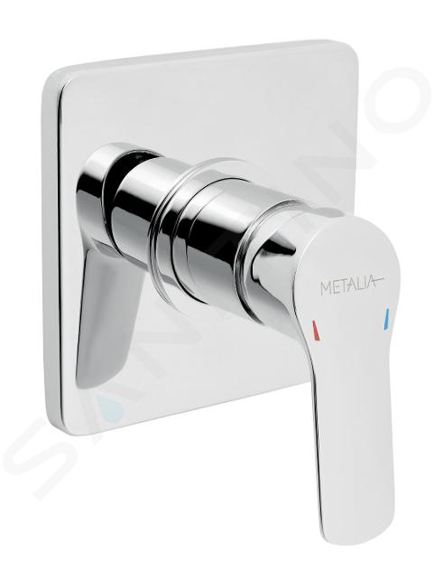 Novaservis Metalia 54 - Sprchová batéria pod omietku, s telesom, chróm 54050,0